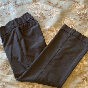 Grey maternity dress pants